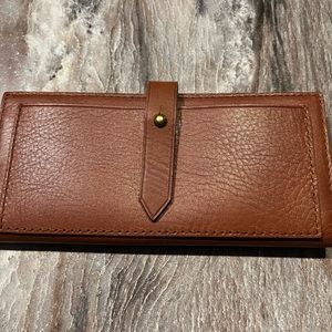 Madewell The Leather Post Wallet
